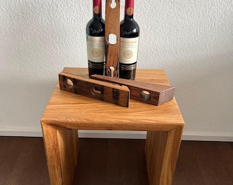 Magical wine holder / wine bottle holder / wine rack / Christmas wine gift / wine butler / wine glass holder / wine gift idea