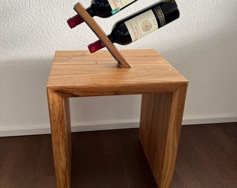 Magic wine holder / wine bottle holder / wine stand / Christmas gift wine / wine butler / wine glass holder / gift idea wine