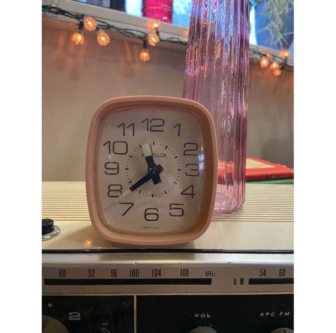 Vintage Westclox Wind up Alarm Clock Etsy