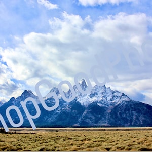 Grand Teton National Park, Wyoming Digitaldruck Fotografie