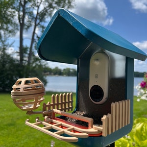 Pacote de acessórios definitivo para alimentador Bird Buddy (Tan)