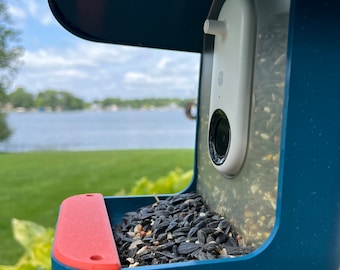 Replacement Landing Pad for Bird Buddy Feeder (Dark Orange)