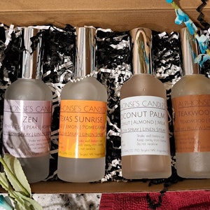 Room + Linen + Pillow Spray | Air Freshener | Bathroom Spray | Car Spray | Choose Your Own Scent | All Natural Room Fragrance | 4oz