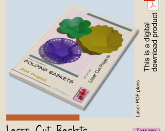 Laser cut basket instruction booklet