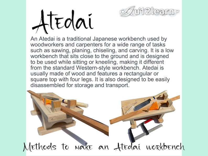 Atedai Japanese Mini Woodwork Bench - Etsy