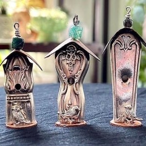 Antique Knife Handle Birdhouse Decor