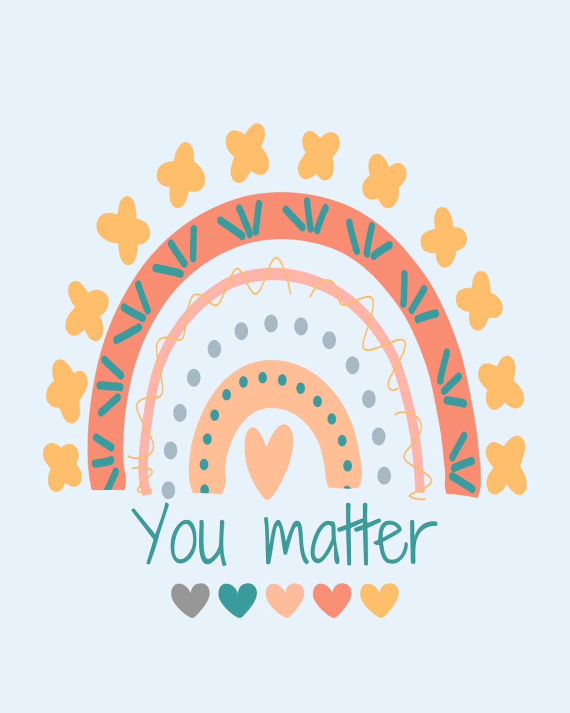 Motivational Quote Canvas Wall Art for Peace and Self-Love main image 1