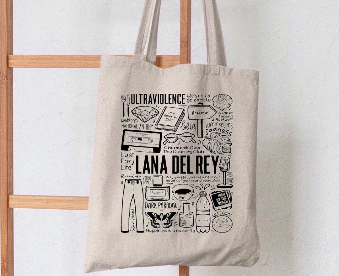 Lana Del Tote Bag Etsy UK