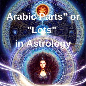 Astrología, Libro electrónico de astrología, Libro electrónico de partes o lotes en árabe de astrología - Cálculo detallado - Guía de astrología, Descarga digital - 130 páginas