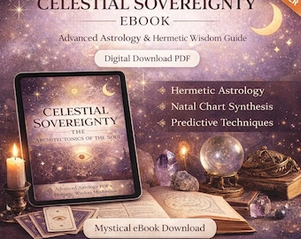 Esoteric Astrology eBook, Hermetic Wisdom, Soul Architecture, Natal Chart Guide, Digital Download PDF