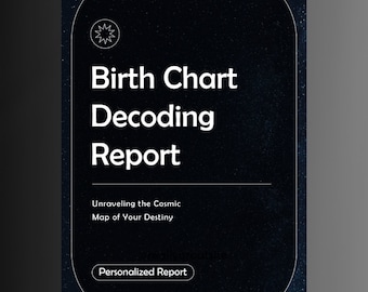 Gepersonaliseerde geboortekaartdecodering: astrologisch geboortekaartrapport (pdf)