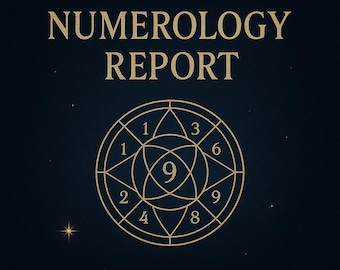 Numerology Reading:  Name Analysis Report (PDF Download)