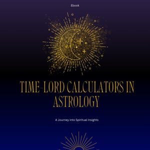 Libro, Libro electrónico de astrología, Técnicas de los señores del tiempo en astrología, Una guía completa, Calculadoras de los señores del tiempo, Astrología