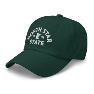 Retro Minnesota North Star State Hat Baseball Hat Dad Cap