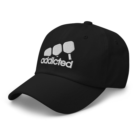 Addicted Pickleball Hat Pickle Ball Addict Baseball Hat Dad Cap