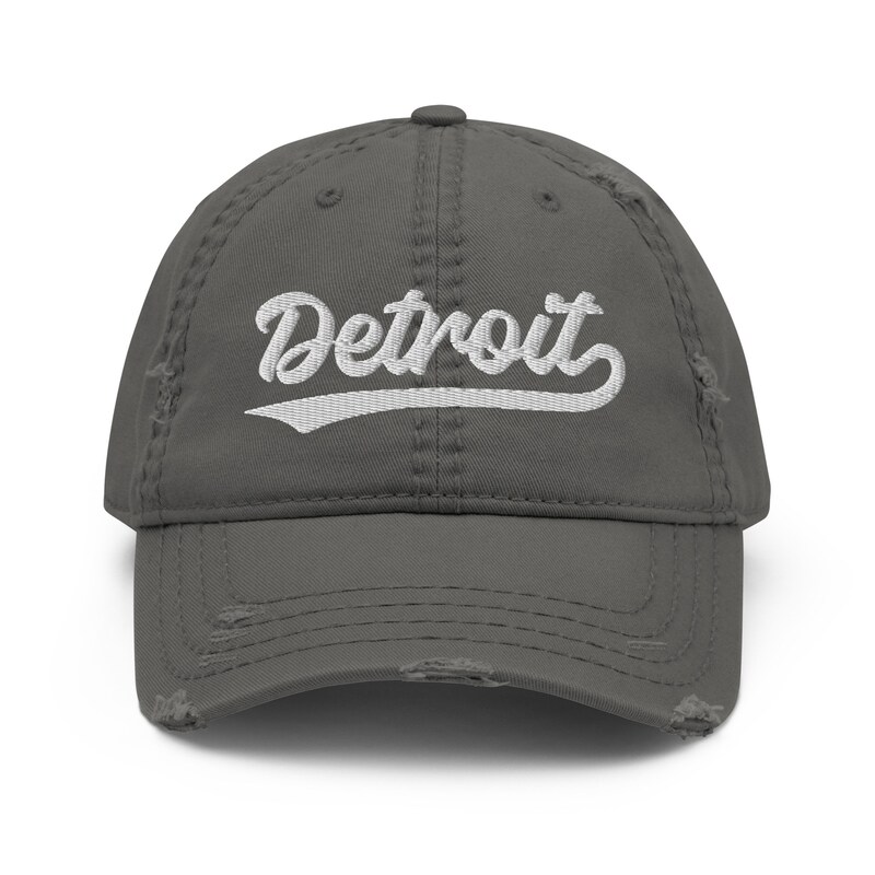 Distressed Baseball Cap - Etsy