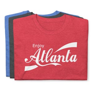 Enjoy Atlanta Funny Retro Atlanta Parody Gift T-Shirt