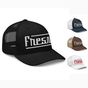 Retro Fresno Trucker Cap Vintage Fresno CA Trucker Hut