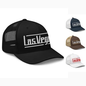 Retro Las Vegas Trucker Cap Vintage Las Vegas NV Trucker Hat