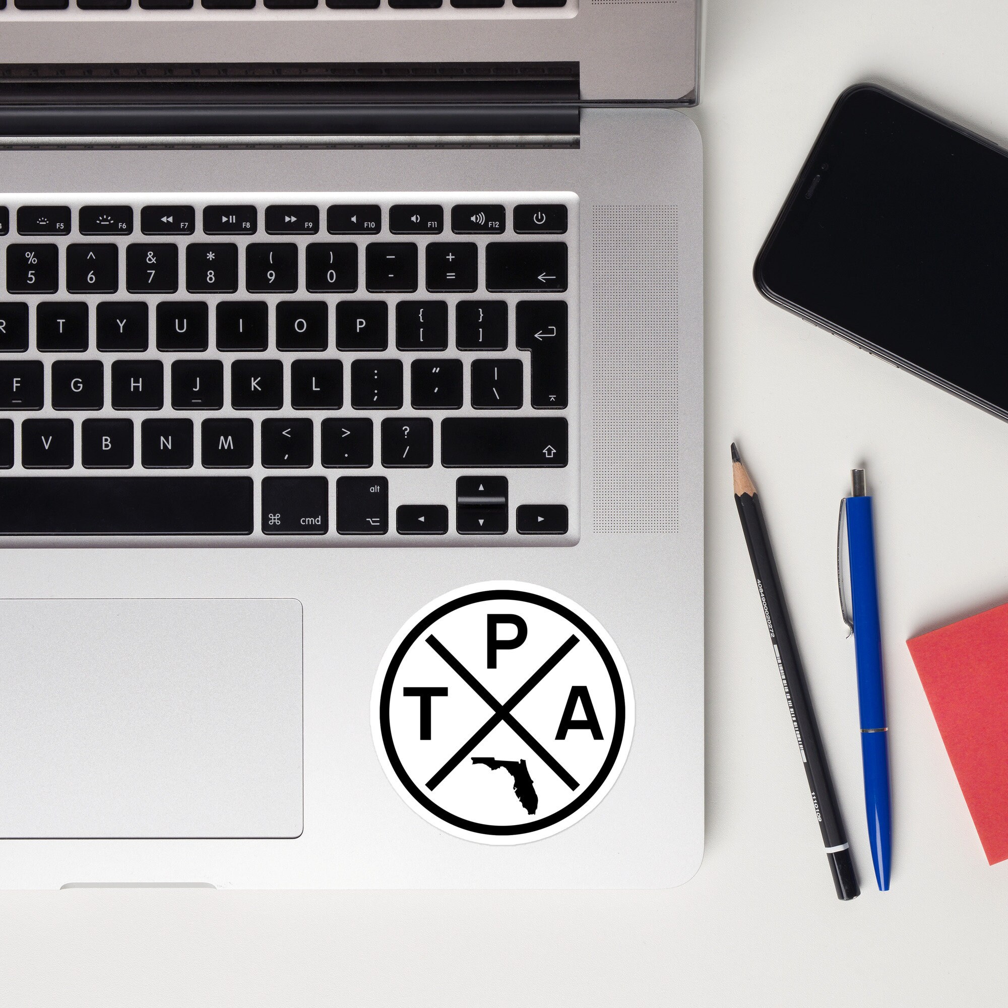 Tpa Sticker Round Tampa Bumper Sticker TPA Tampa Bay Window Decal - Etsy