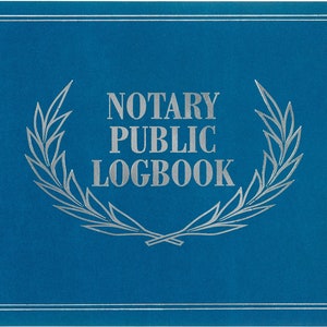 The Official Notary Public Logbook