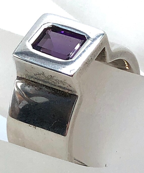 Sterling Silver Square Mount - image 3