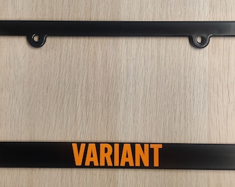 Loki inspired TVA Variant License Plate Frame