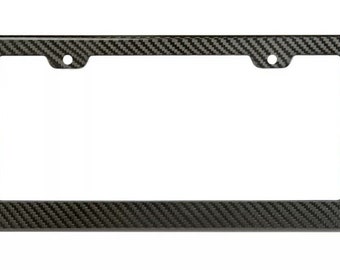 Carbon Fiber License Plate Frame