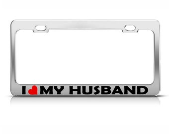 Funny License Plate Frame – "I Could Be Behind You" Smile Design For Cars & Trucks