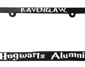 Ravenclaw Hogwarts Alumni Harry Potter License Plate Frame
