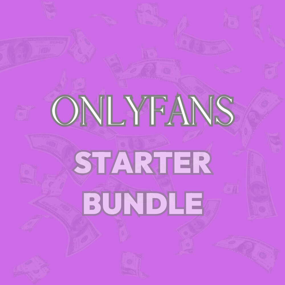Onlyfans Starter Bundle Essential Kit Onlyfans Captions - Etsy