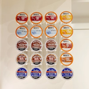 K-Cup Holder, K-Cup Coffee Organiser, Coffee Pod Storage, Keurig Accessories, Simple Design Coffee Pod Holder, Defferent Sizes Holder