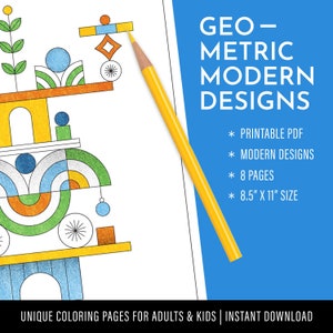 Geometric Coloring Pages