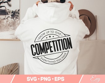 Dance Teacher Cheerleader Svg, Competition SVG PNG, Me Vs Me Svg, Gymnastics Cheer Svg, Game Day Svg, Cheerleading Svg