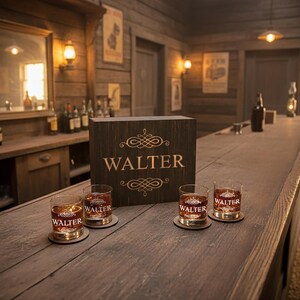 Personalized Engraved Whiskey Glass: Aged To Perfection Birthday Gift image 8
