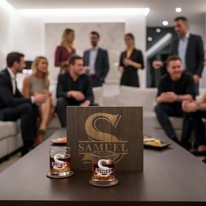 Personalized Engraved Whiskey Glass: Aged To Perfection Birthday Gift image 9