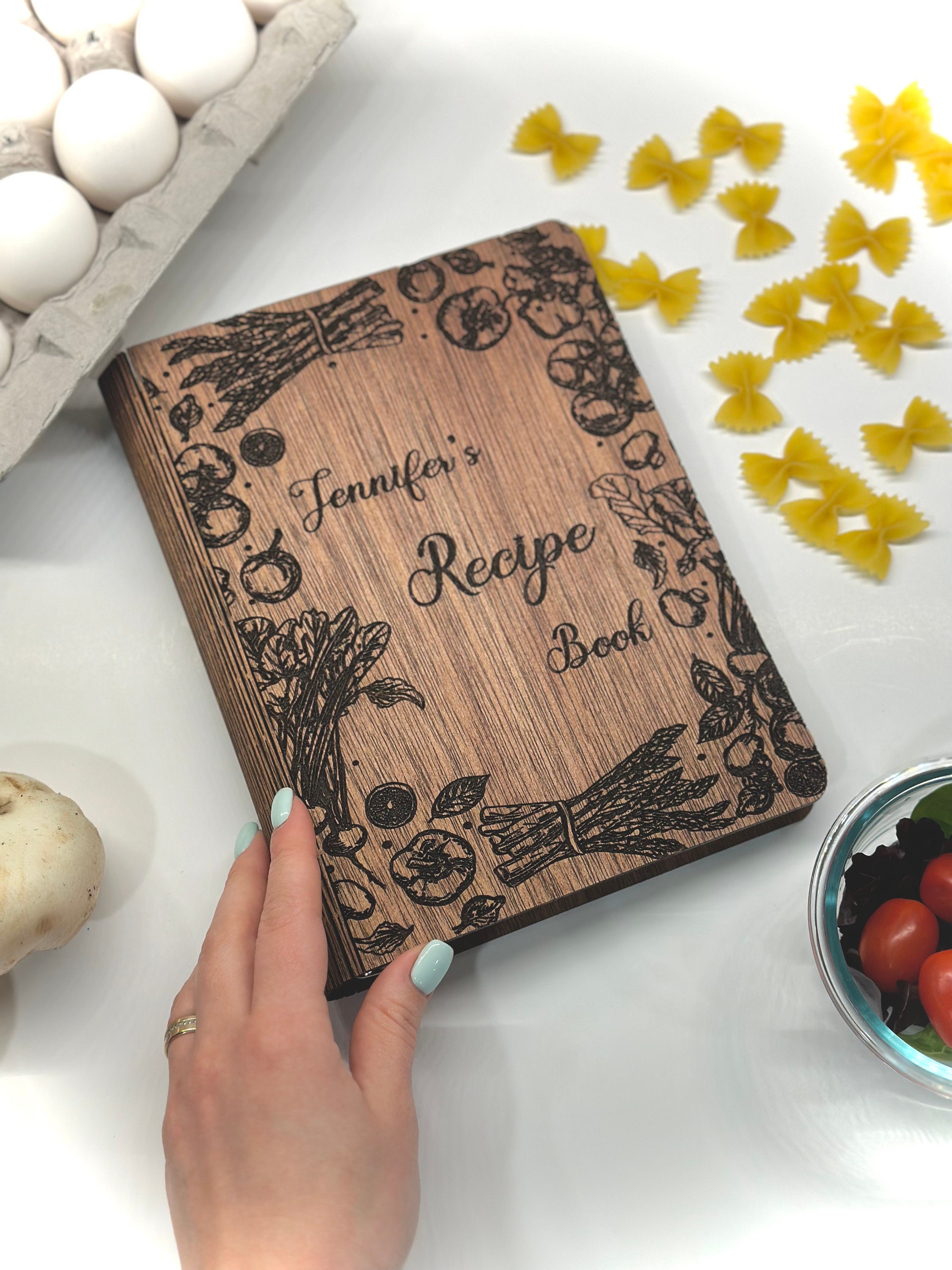DIY Recipe Book: Blank Recipe Book to Write in Your Own Recipes | Customized Cookbook for Women, Wife, Mom, Grandma | Blank Recipe Book with Index | DIY Recipe Book | Empty Cookbook to Note Down My Favorite Recipes (Recipe Journal and Organizer) [Book]