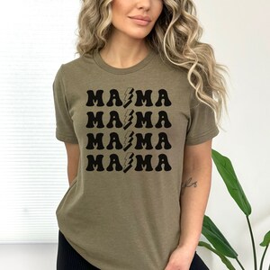 Cool Mama t-shirt Retro Mama t-shirt Gift for her Cute Mama Shirt Gift for Mom tshirt Mother&#39;s Day New Mom Gift for Her Cool Moms Club shirt