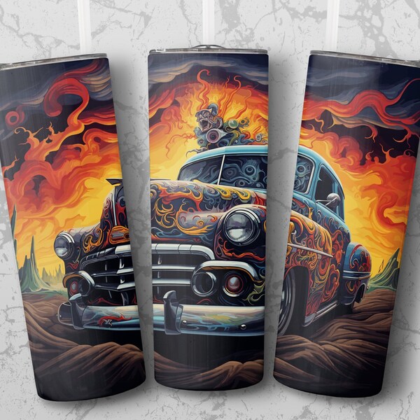 Mexican Truck Low Rider 20 oz Skinny Tumbler Sublimation Design, Straight & Tapered Wrap, Tumbler Wrap, Tumbler PNG, Instant Download