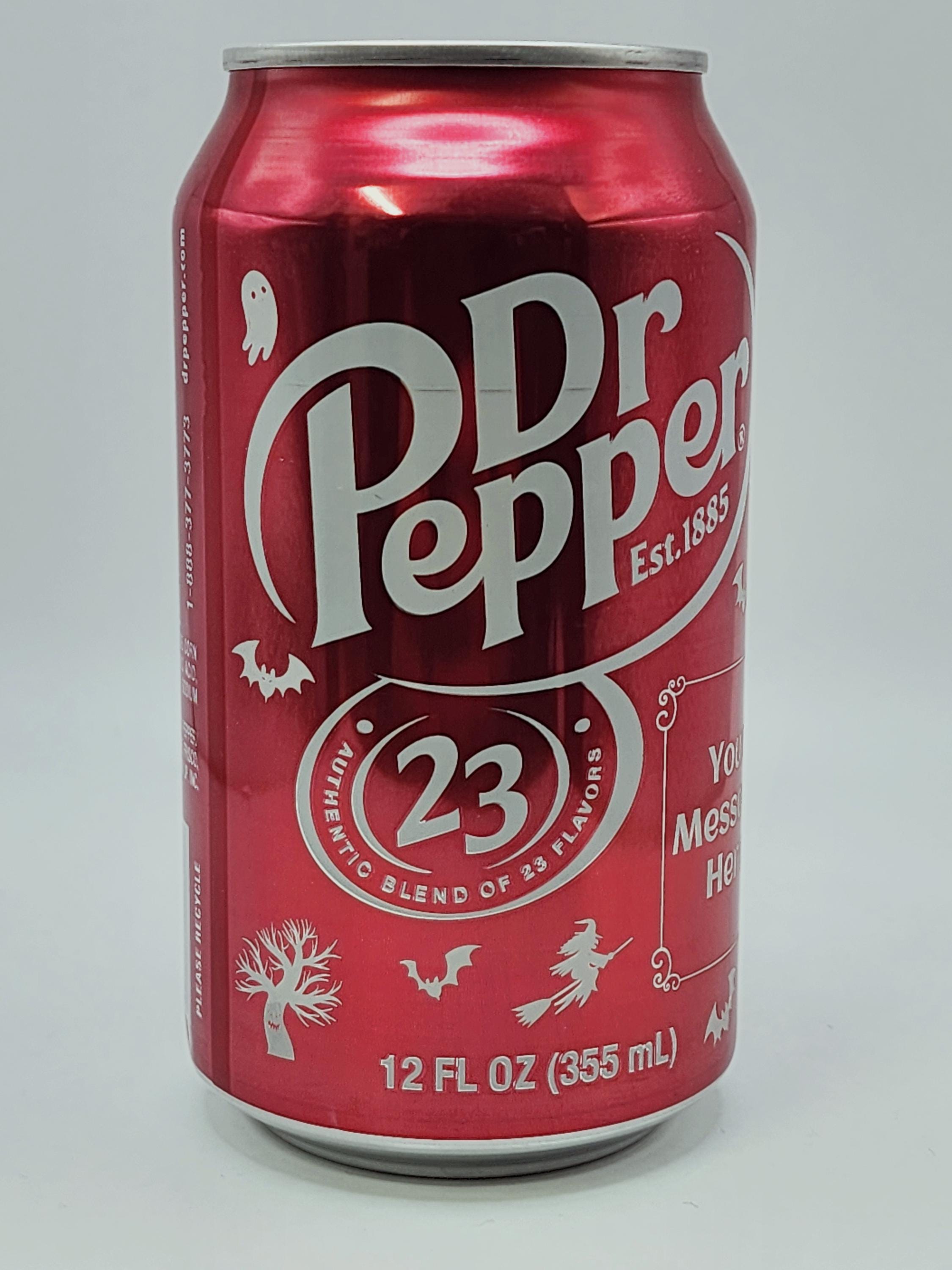 Personalized Halloween Dr Pepper Can, Engraved Gift Using an
