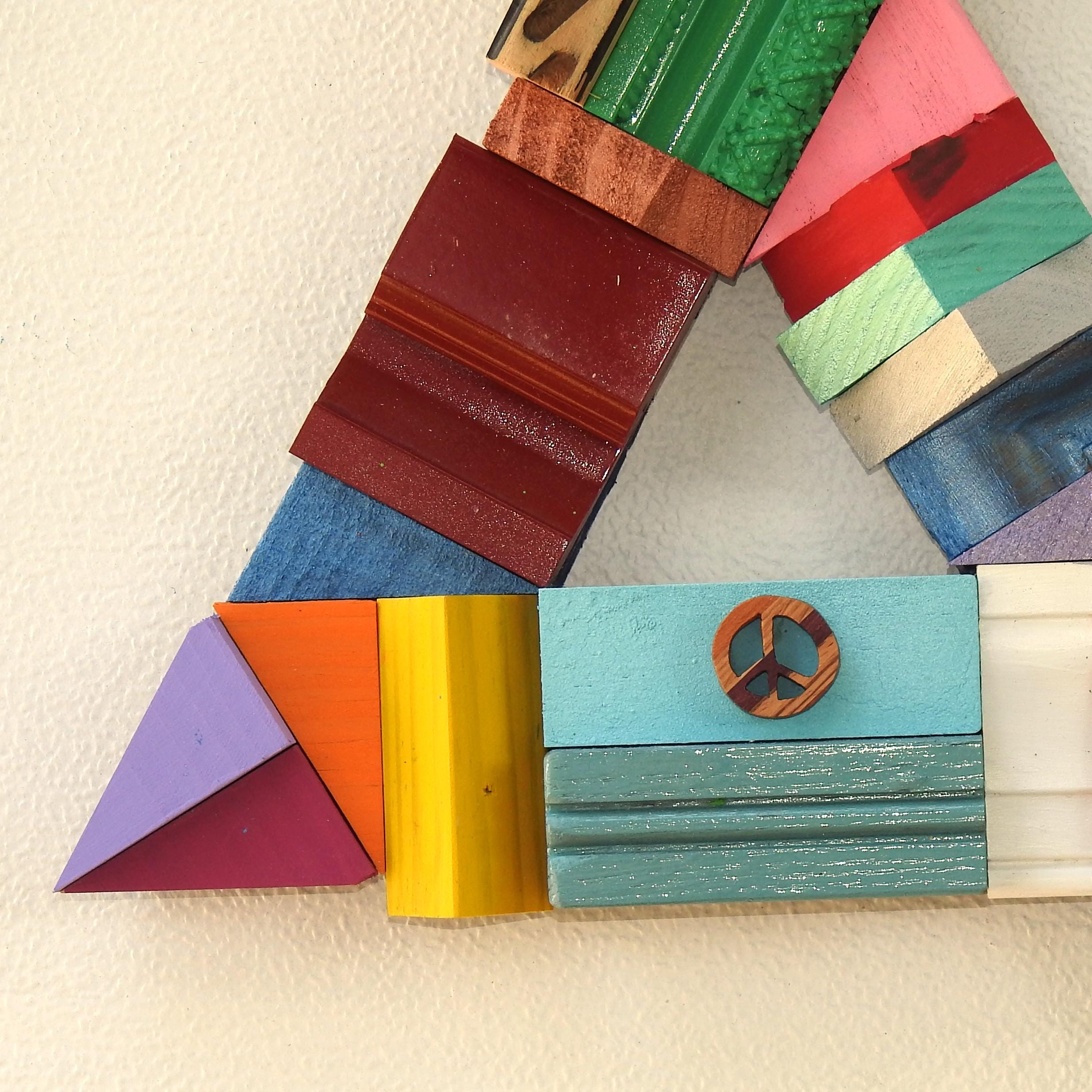 Star of David - Bold Color Big Blocks - Dynamic Shape - Acceptance ...