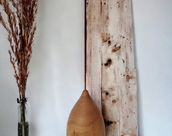 72.24 Incense Holder - Handcrafted Wooden Bud Vase - Sustainable Home Decor