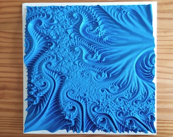 Multi-piece 3D printed Mandelbrot fractal