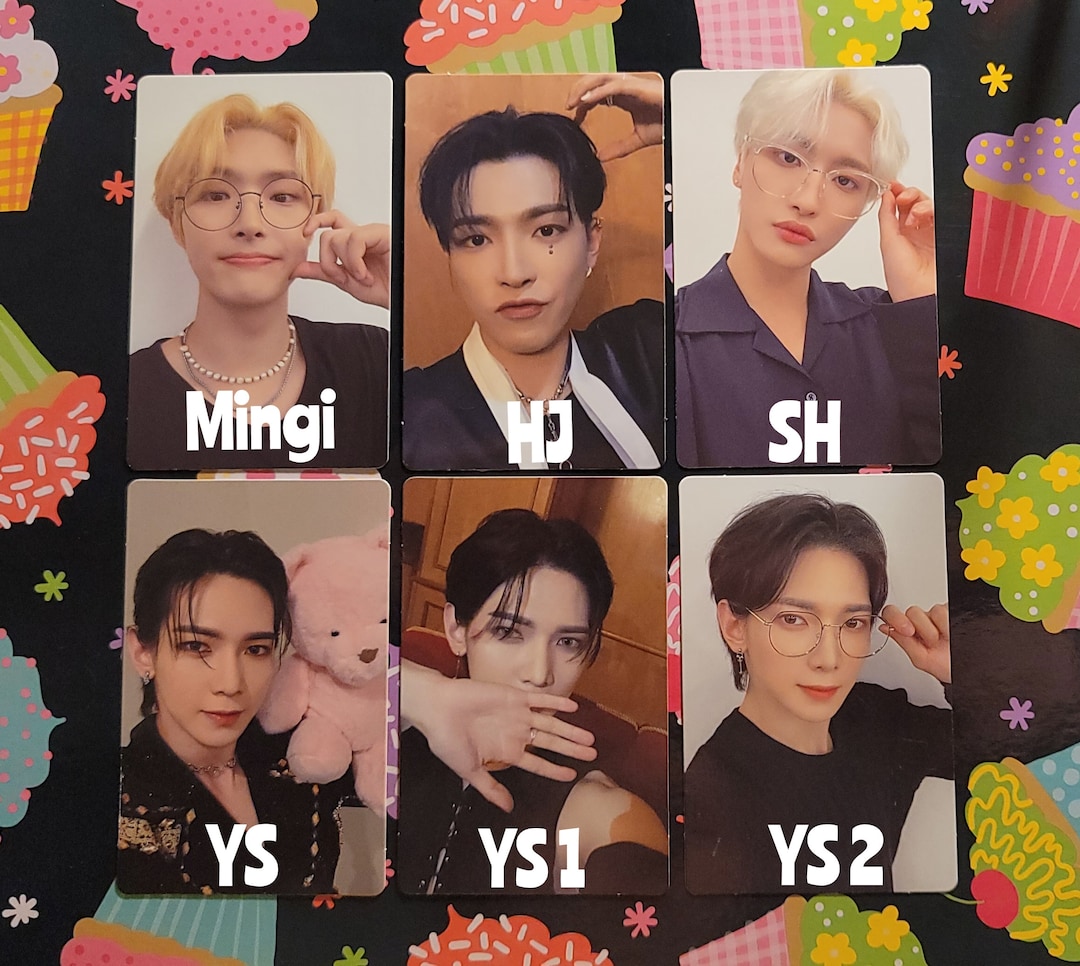 Official Ateez Spin Off From the Witness Photocards Etsy