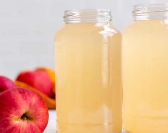 Organic Apple Cider Vinegar Mother Culture with Starter Liquid – 3 oz | Live Probiotic SCOBY for Homemade ACV |
