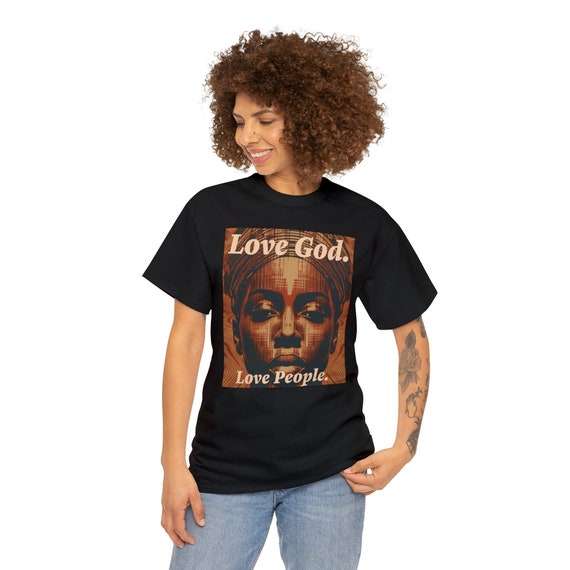 Joyful Love God. Love People. Tshirt , Everyday Essential , High-quality , Relaxed fit , Minimalist design , Wardrobe staple,  Unisex