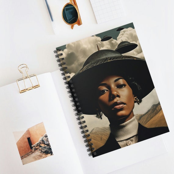 Designer , Artistic , Unique , Stylish Diary , Creative Writing , Spiral Notebook - Ruled Line