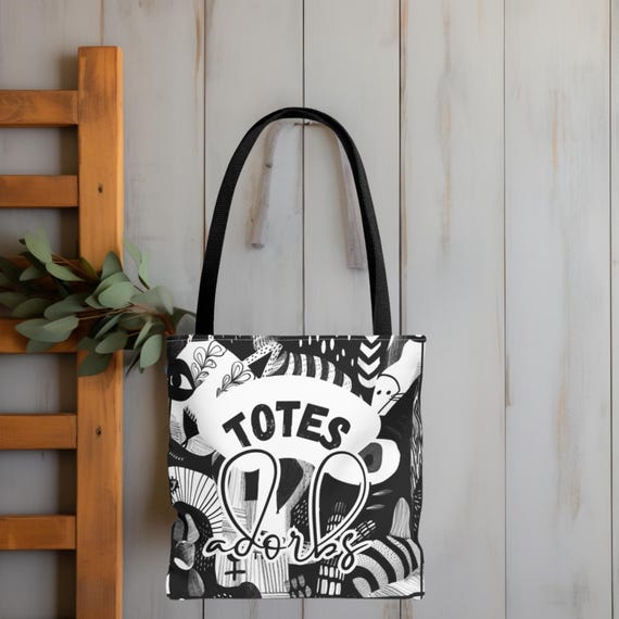 Adorbs AOP Tote Bag: Cute, Functional,  Stylish Everyday Carry, Functional