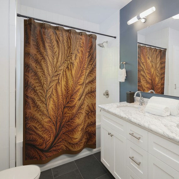Waterproof, Designer, Customizable, Vintage "Shower Curtains
