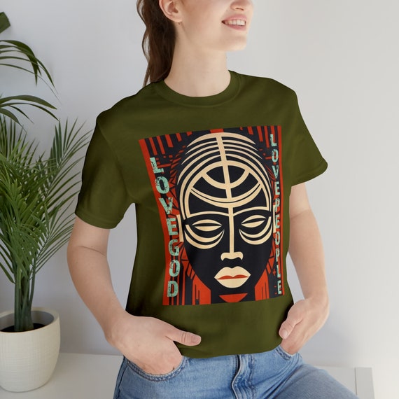 Joyful Love God. Love People. Tshirt , Everyday Essential , High-quality , Relaxed fit , Minimalist design , Wardrobe staple,  Unisex